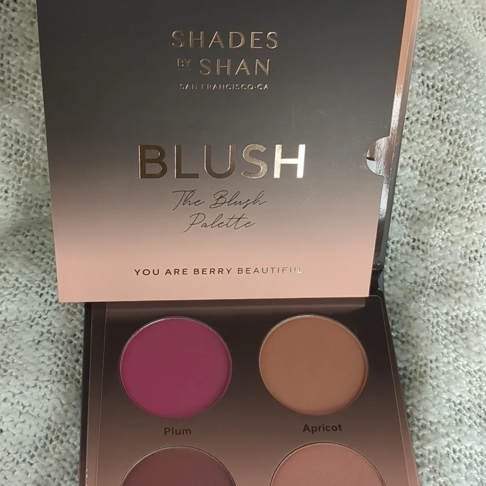 Shades By Shan The Blush Palette, 5.0x4/0.18oz